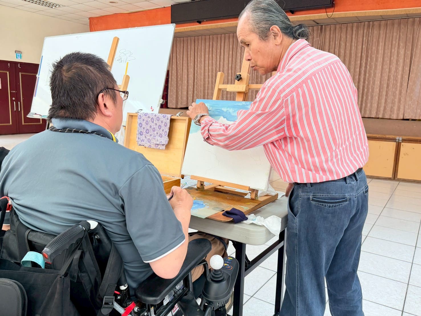 3月26日 色彩、遠近的表現講解及練習技巧個別指導(標題圖檔)