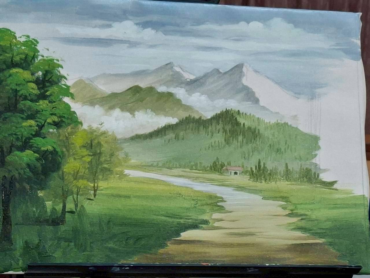 3月12日 油彩初階示範教學及認識彩度與陰影變化(標題圖檔)